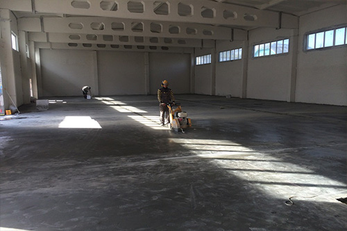 Бетонный пол в гараж